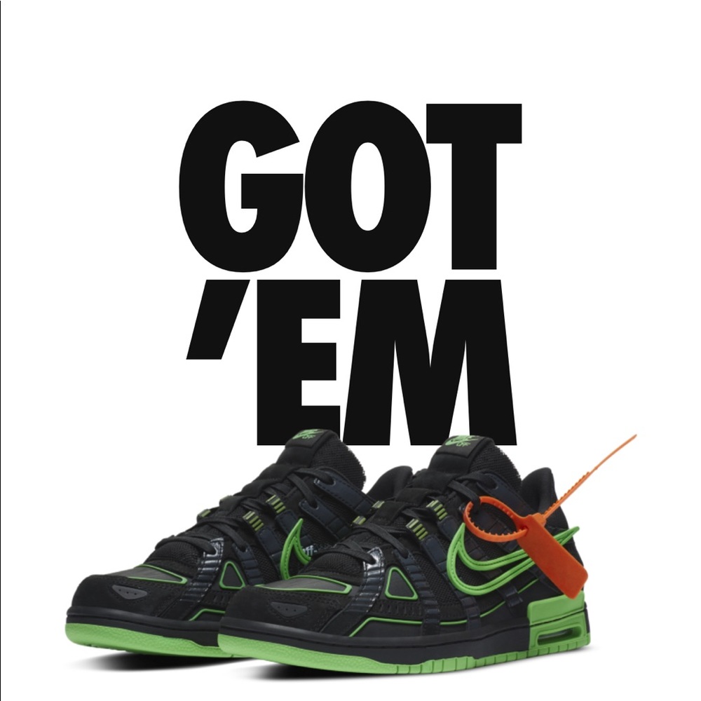 Off-White Authentic Nike Rubber Dunk